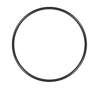 QUARKZMAN 165mm x 155mm x 5mm Nitrilo Goma Juntas Tóricas x 1uds Redondo Junta Arandela para Grifo Plomería Reparación Sellado Conexión [Negro]