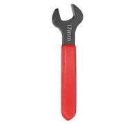 QUARKZMAN 17mm Llave Universal Métrica de Boca Fija Simple 15 Grados Ángulo