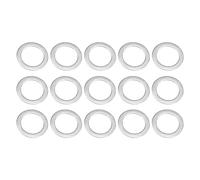 QUARKZMAN 18mm x 26mm x 0.8mm Planas Arandelas x 15uds 304 Inoxidable Acero Arandela Surtido Kit para Tornillo Pernos