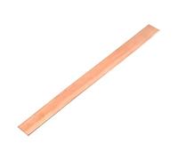 QUARKZMAN 1Pcs Barra Plana De Cobre 8" x 4/5", Barra De Cobre De 1/16" De Grosor Para Sistemas De Puesta A Tierra Y Proyectos Arquitectónicos