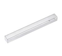 QUARKZMAN 1Pcs Eje de Manija de Puerta, Barra de Repuesto para Eje de Manija de Puerta, Repuesto de Eje de Puerta de 70 x 7 mm para Puertas de 4 mm de Grosor, Color Plateado