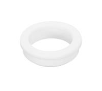 QUARKZMAN 1Pcs Pasacables Arandelas de Goma, Ojales de Cable de Goma de 48mm Agujero de Taladro, Tapones de Agujero para Cortafuegos, Proteger Cables Enchufes, Blanco