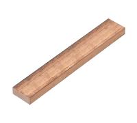 QUARKZMAN 1uds 6" x 1" Cobre Plana Barra, 2/5" Grosor Cobre Barra Material para Puesta a Tierra Sistemas Arquitectónicos Proyectos