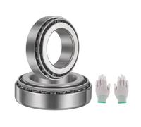 QUARKZMAN 2 Juegos De Rodamientos Cónicos 32009X Cono Y Copa, 45mm Diámetro Interior X 75mm Diámetro Exterior X 20mm Ancho Juego De Rodamientos De Acero Para Ruedas Con Guantes