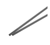 QUARKZMAN 2 Paquete de Varilla de Fibra de Carbono, 5mm x 150mm para Herramienta de Bricolaje de Aviones RC, Tubo de Ala de Quadcopter