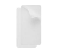 QUARKZMAN 2 Parches de Reparación de 10x20cm Autoadhesivos Parches de Reparación de Tela Impermeable para Chaqueta de Plumas Tienda de Campaña Saco de Dormir (Blanco)