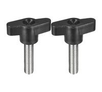 QUARKZMAN 2 Pcs de Tornillo de Sujeción, M8 x 30mm, Tornillos de Pulgar en Forma de T de Acero Inoxidable 304 para Reemplazo Rápido de Perillas de Apriete Manual