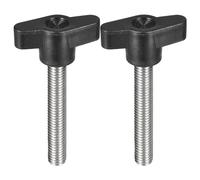 QUARKZMAN 2 Pcs de Tornillo de Sujeción, M8 x 50mm, Tornillos de Pulgar en Forma de T de Acero Inoxidable 304 para Reemplazo Rápido de Perillas de Apriete Manual