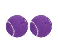 QUARKZMAN 2 Pcs Pelotas De Tenis Precortadas para Andadores, Accesorios De Bolas Deslizantes Precortadas Universales para Patas De Muebles Y Protección De Suelos, Morado