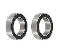 QUARKZMAN 2 Pcs Rodamientos Bolas No Estándar 17287-2RS 17mm DI x 28mm x 7mm Espesoresor Rodamientos De Acero CObtusodo Con Doble Sello De Goma Para Maquinaria Industrial