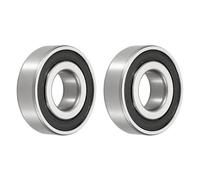 QUARKZMAN 2 Pcs Rodamientos Bolas No Estándar 225215-2RS 22mm Diámetro Interno X 52mm Diámetro Externo X 15mm Grosor Rodamientos De Acero Cromado Con Doble Sello De Goma.