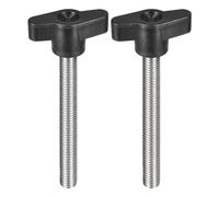 QUARKZMAN 2 Pcs Tornillo de Sujeción, M8 x 70mm Tornillos de Pulgar en Forma de T de Acero Inoxidable 304 para Reemplazo Rápido de Perilla de Apriete Manual