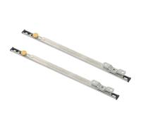 QUARKZMAN 2 Pezzi Cerniere A Battente 12" Acciaio Inossidabile Regolabile Cerniera Nascosta Cerniera A Attrito Serratura Per Finestre Per Sostituzione Hardware Finestre Argento