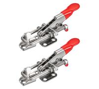 QUARKZMAN 2 Piezas 40323 Cierre De Seguridad Ajustable M5 X 30 Capacidad De De 400 Libras Cierres De Liberación Rápida Ajustables De Acero Inoxidable 304 Para Tapa Caja De Estuche