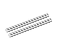 QUARKZMAN 2 Piezas Barras De Acero Inoxidable 304, 14mm X 204mm Eje Macizo Redondo Metal Barra De Torno Para Modelos De Aviones Coches Barcos Manualidades DIY Trabajo En Metal