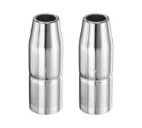 QUARKZMAN 2 Piezas Boquilla Soldadura A Gas 0.5" Orificio 169724 Boquillas Pistola Soldadura A Gas Cobre Niquelado Accesorio Pistola Soldadura Para Pistolas Soldadura Mig M25/M250/M40