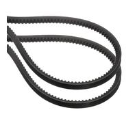 QUARKZMAN 2 Piezas BX105 Correa En V EPDM Borde Crudo Dentada Correa Industrial De Goma En V 0.67" Ancho X 105" Circunferencia Interna