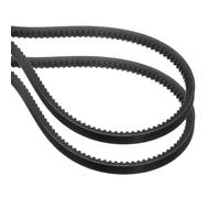 QUARKZMAN 2 Piezas BX44 Correa En V EPDM Borde Crudo Dentada Correa Industrial De Goma 0.67" Ancho X 44" Circunferencia Interna