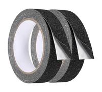 QUARKZMAN 2 Piezas Cinta Agarre De Goma, 1 Pulgada X 16 Pies Cinta Anti-deslizante Con Textura Adhesivo Impermeable Cintas De Agarre No Abrasivas Para Herramientas DIY, Escalones.