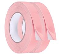 QUARKZMAN 2 Piezas Cinta Agarre De Goma 1 Pulgada X 33 Pies Cinta Anti-deslizante Con Textura Adhesivo Impermeable Cintas De Agarre No Abrasivas Para Herramientas DIY Escalones.