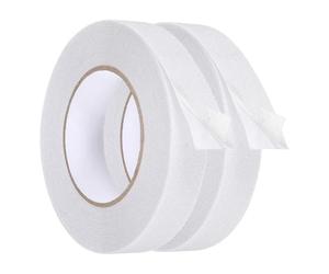 QUARKZMAN 2 Piezas Cinta Agarre De Goma 1 Pulgada X 33 Pies Cinta Anti-deslizante Con Textura Adhesivo Impermeable Cintas De Agarre No Abrasivas Para Herramientas DIY Escalones.