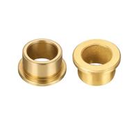 QUARKZMAN 2 Piezas Cojinetes De Manga Con Brida, Diámetro Interior 18mm x Diámetro Exterior 24mm x Longitud 16mm, Casquillos Autolubricantes De Bronce Sinterizado