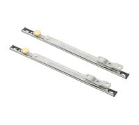 QUARKZMAN 2 Piezas De Bisagras Abatibles, 10" Acero Inoxidable 304 Ajustable Perno De Ventana Oculto, Bisagra De Fricción, Cerradura De Ventana Para Reemplazo De Herrajes, Plateado