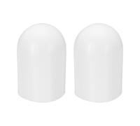 QUARKZMAN 2 Piezas De Tapas Difusoras para 70 mm DI X 110 mm Altura Tapas Finales Flexibles De Silicona Protectores Roscados para Luces LED De Antorcha De 71-75 mm Muebles Tubos