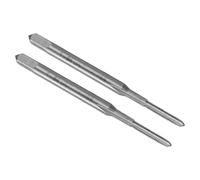 QUARKZMAN 2 Piezas Macho De Roscar Mano #1-64 UNC 2B Macho De Roscar Tipo Plomizo Canal Recto Herramienta De Roscado Acero Rápido HSS6542