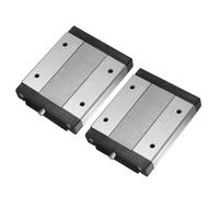 QUARKZMAN 2 Piezas MGW15H Cojinete Lineal Bloque De Deslizamiento Con Guía Mini Para Carril De Guía Lineal De 42mm, Impresora 3D, Máquina CNC
