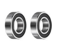 QUARKZMAN 2 Piezas Rodamientos De Bolas No Estándar 16329-2RS 16mm DI | x 32mm De x 9mm Espesor, Rodamientos De Acero Cromado, Con Doble Sello De Goma, Para Maquinaria Industrial