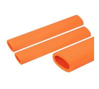 QUARKZMAN 2 Piezas Tubo de Espuma Para Soporte de Agarre de Mango Aislamiento de Tuberías 1-3/16" (30mm) Id 42mm Od 0.25M (0.8 Pies) de Longitud Naranja