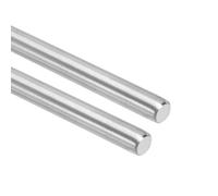 QUARKZMAN 2 Piezas Varillas De Movimiento Lineal, 250mm x 250mm Guía De Eje De Carril De Movimiento Lineal De Acero Inoxidable 304 Para Impresora 3D, CNC, Herramienta De Artesanía DIY