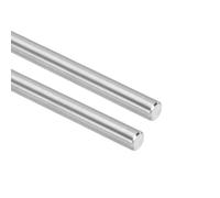 QUARKZMAN 2 Piezas Varillas De Movimiento Lineal, 8mm X 350mm 304 Acero Inoxidable Varilla Guía De Carril De Movimiento Lineal Para Impresora 3D, CNC, Herramienta De Artesanía DIY