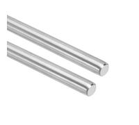 QUARKZMAN 2 Piezas Varillas De Movimiento Lineal, 9.5mm x 450mm Varilla Guía De Carril De Movimiento Lineal De Acero Inoxidable 304 Para Impresora 3D, CNC, Herramienta De Artesanía DIY