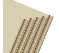 QUARKZMAN 20 Hojas De Papel Para Envolver Flores 54.5 X 54.5 Cm Impermeable Papel De Regalo Para Ramo De Flores Suministros Para Floristería Para Embalaje De DIY Color Marrón/Beige