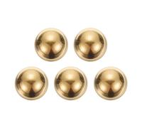QUARKZMAN 20 Piezas de Bolas de Rodamiento de Latón Macizo de Precisión de 10mm, Esferas de Latón Industrial para Maquinaria, Automoción y Bricolaje