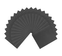 QUARKZMAN 20 Piezas De Lija De Carburo De Silicio 240 Grit 9 X 11 Pulgadas Con Respaldo De Papel Kraft Peso C Para Acabado En Madera Húmedo O Seco