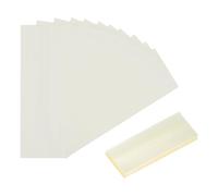 QUARKZMAN 200 Piezas Bandas Retráctiles 33 * 95mm PVC Transparente Bandas Retráctiles Perforadas para Botellas Sellado de Frascos para Botellas de Gotero Frascos de Tubo de Ensayo
