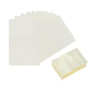 QUARKZMAN 200 Piezas Bandas Retráctiles 45 * 30mm PVC Transparente Perforado Bandas Retráctiles para Botellas Sellado de Frascos para Botellas de Gotero Frascos de Tubo de Ensayo