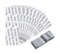 QUARKZMAN 200 Piezas Bandas Termocontraíbles 75 * 28mm PVC Transparente Perforadas Bandas Termocontraíbles para Botellas Sellado para Frascos de Gotero Botellas de Tubo de Ensayo