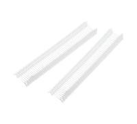 QUARKZMAN 2000pcs 12mm Navetes Púas para Precio Etiquetado Pistola Estándar Fijación Etiqueta Tag Gun Precio Alfileres Pasadores Sujetadores para Precio Regalo Ropa Bolso, Transparente