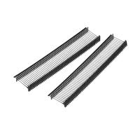 QUARKZMAN 2000pcs 15mm Navetes Púas para Precio Etiquetado Pistola Estándar Fijación Etiqueta Tag Gun Precio Alfileres Pasadores Sujetadores para Precio Regalo Ropa Bolso, Negro