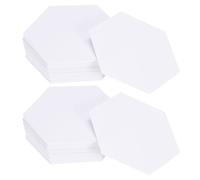 QUARKZMAN 200pcs papel Hexágono para Piecing en Quilting, plantilla English Paper Piecing 1.25 pulgadas, suministros para patchwork en quilting, costura, manualidades DIY.