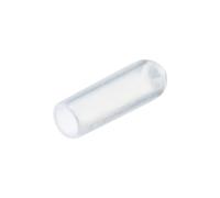 QUARKZMAN 200uds Goma Extremo Tapas 4mm ID Vinilo PVC Redondo Tapa Cubierta Tornillo Rosca Protectores Transparentes