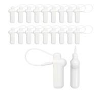 QUARKZMAN 20Pcs Etiquetas De Seguridad Rígidas - Reutilizables RF 8.2MHz Etiquetas De Seguridad Rígidas De Una Pieza Para Ropa Con Cordones, Adecuadas Para Ropa/Zapatos/Sombreros