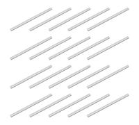 QUARKZMAN 20Pcs M3 x 60mm 304 Acero Inoxidable Pasador Cilíndrico, Pasador De Soporte Para Estantería Pasador Paralelo Sujeto Para Fabricación Mecánica, Industria, Plateado