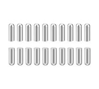 QUARKZMAN 20Pcs Pasadores Espiga 6mm x 20mm, 304 304 Acero Inoxidable Pasador Cilíndrico de Cabeza Redonda, Soporte de Ubicación para Estante, Armarios, Muebles, GB831, Plateado
