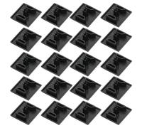 QUARKZMAN 20Pcs Tapón de Extremo de Perfil de Aluminio Estándar de la UE para V-Slot de 2020 con Diámetro de Orificio de 4.2mm para Impresora 3D, CNC