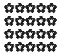 QUARKZMAN 20Pz Bottoni A Fiore Con Gambo Carini, 15mm Bottoni Da Cucito In Resina A Fiore Decorativi Per Abbigliamento Camicie Gonne Abiti Decorazioni se DIY Artigianato